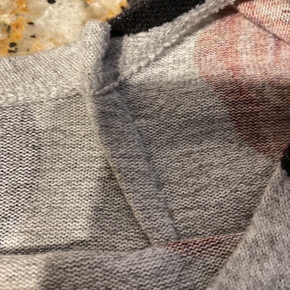 X womens Almost Famous casual floral long sleeve stretch regular size top XL - Picture 5 of 5